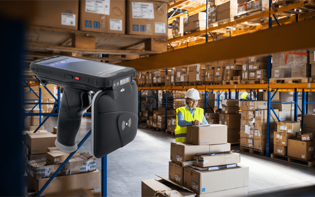 Introducing the AT907 All-In-One RFID and Barcode Handheld Reader